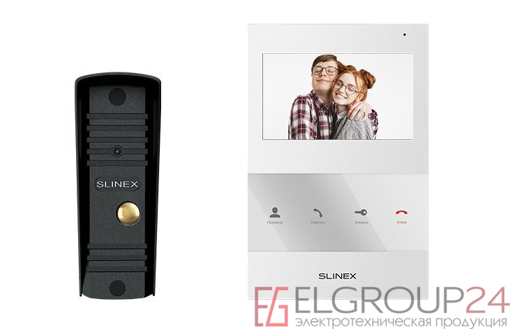Комплект видеодомофона SQ-04+ML-16HR Slinex ИВ-00000202 0