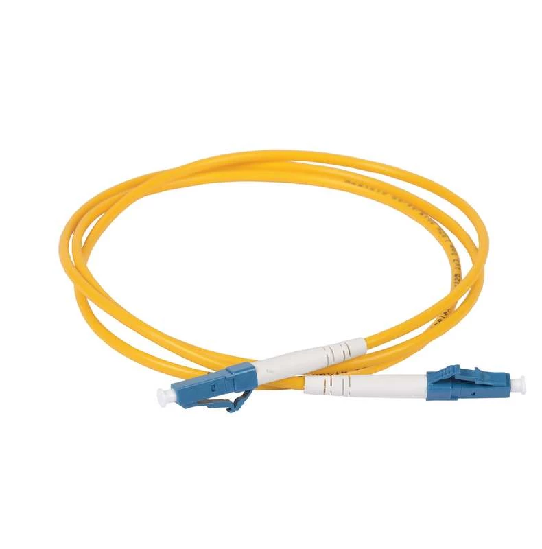 Патч-корд оптический коммутационный соединительный для одномодового кабеля (SM); 9/125 (OS2); LC/UPC-LC/UPC; одинарного исполнения (Simplex); LSZH (дл.1м) ITK FPC09-LCU-LCU-C1L-1M