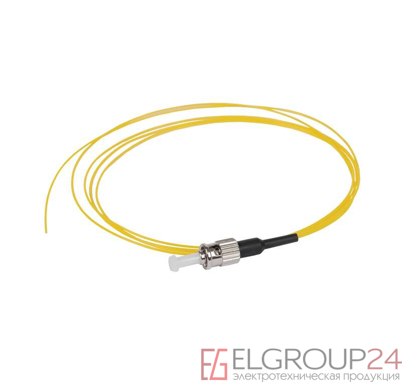 Пигтейл для одномодового кабеля (SM); 9/125 (OS2); FC/UPC; LSZH; (дл.1.5м) ITK FPT09-FCU-C1L-1M5