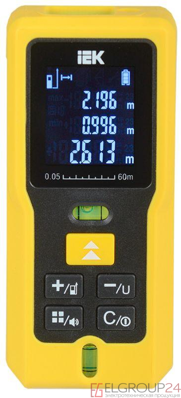 Дальномер лазерный DM60 Professional IEK TIR21-3-060