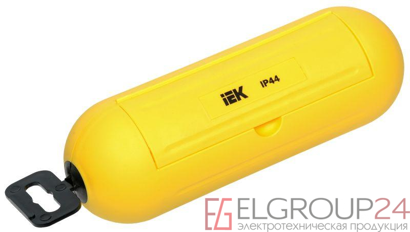 Бокс для защиты кабельного соединения IP44 желт. IEK WBX10-44-K05