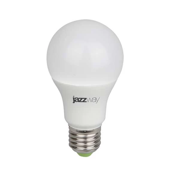 Лампа светодиодная PPG A60 Agro 9Вт A60 грушевидная матовая E27 IP20 для растений красн./син. спектр frost JazzWay 5002395