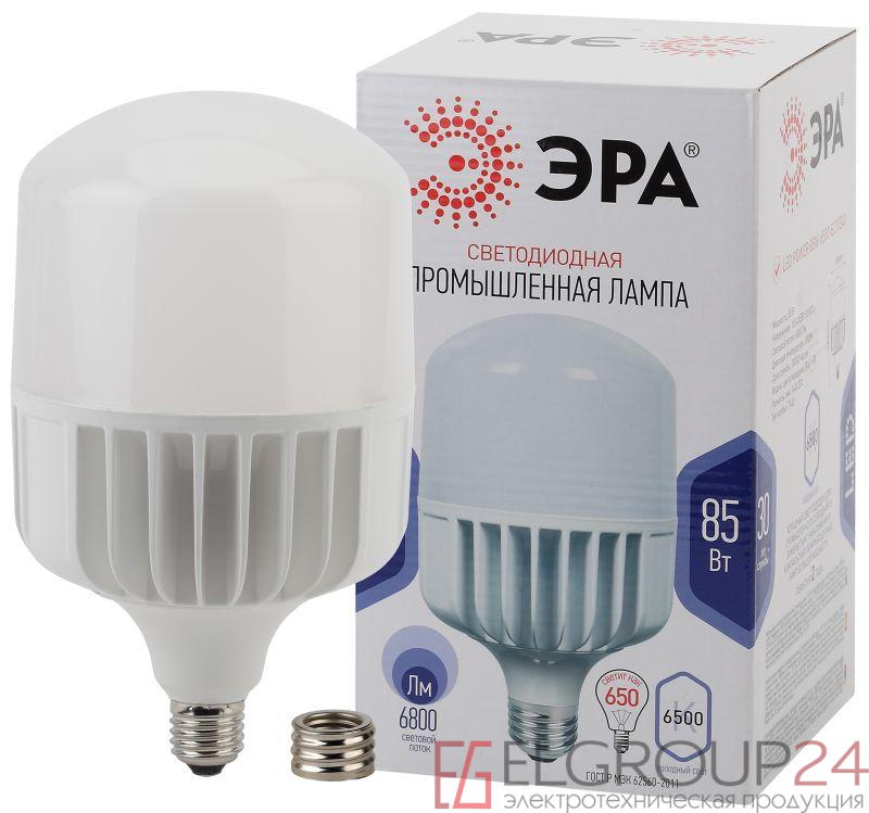 Лампа светодиодная POWER T140-85W-6500-E27/E40 ЭРА Б0032088